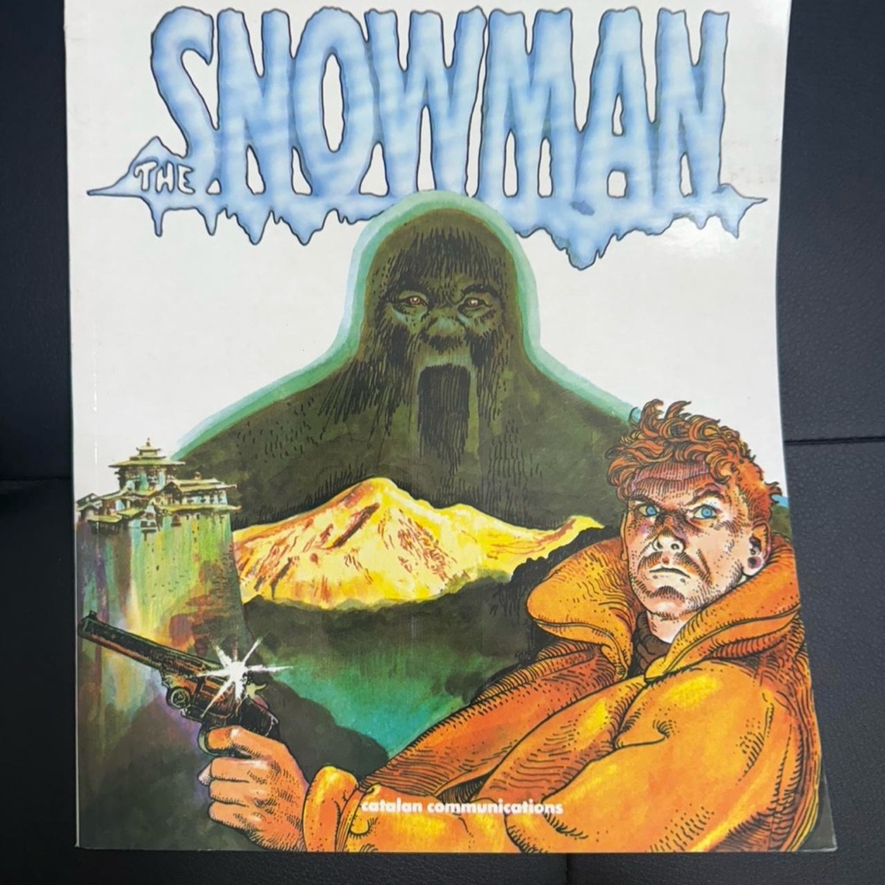 The Snowman Milo Manara 1990 Graphic Comic Novel
